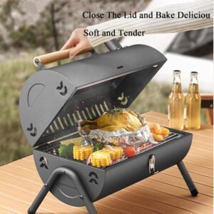 Portable Double BBQ Grill